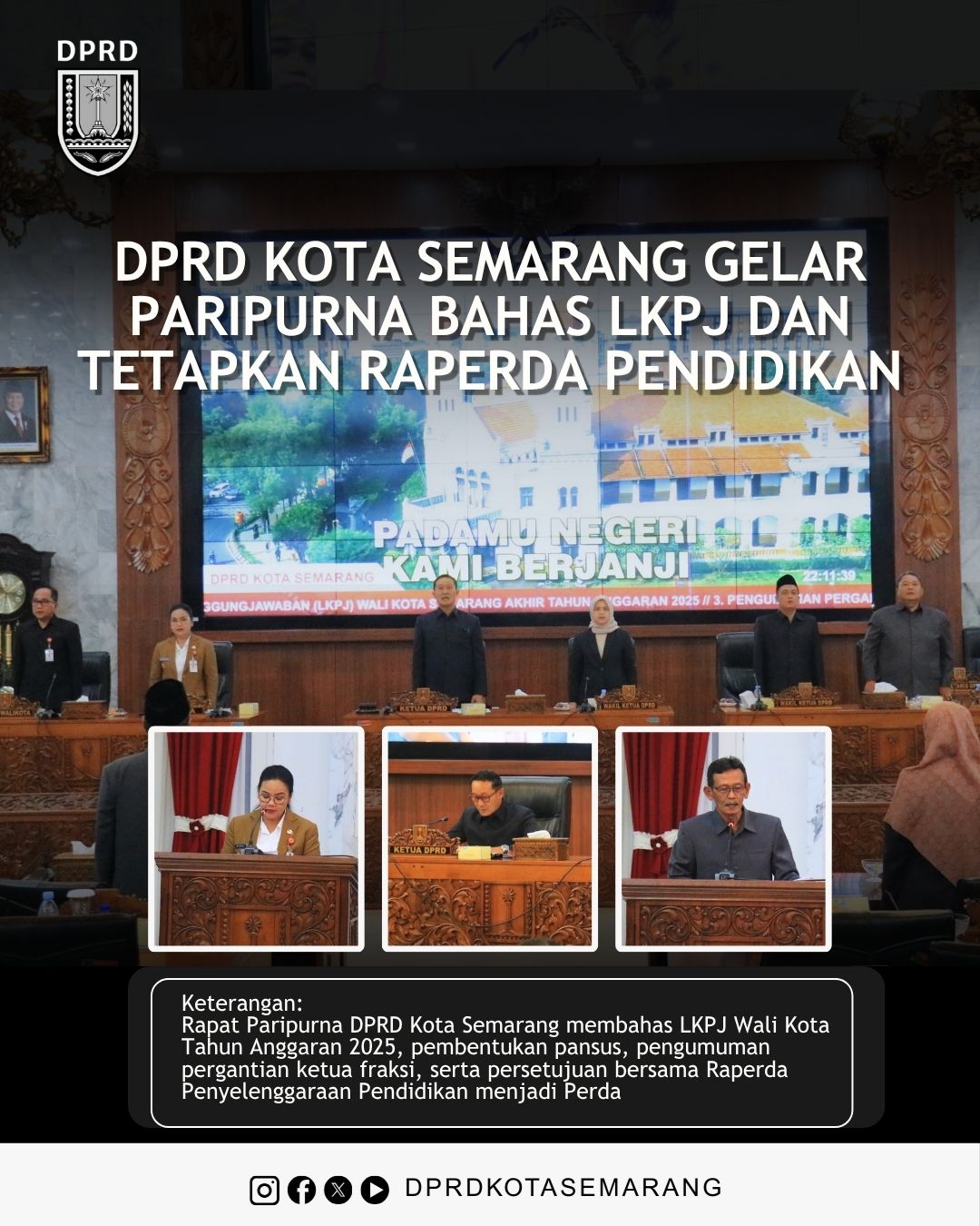 Image Berita RAPAT PARIPURNA DPRD KOTA SEMARANG 4