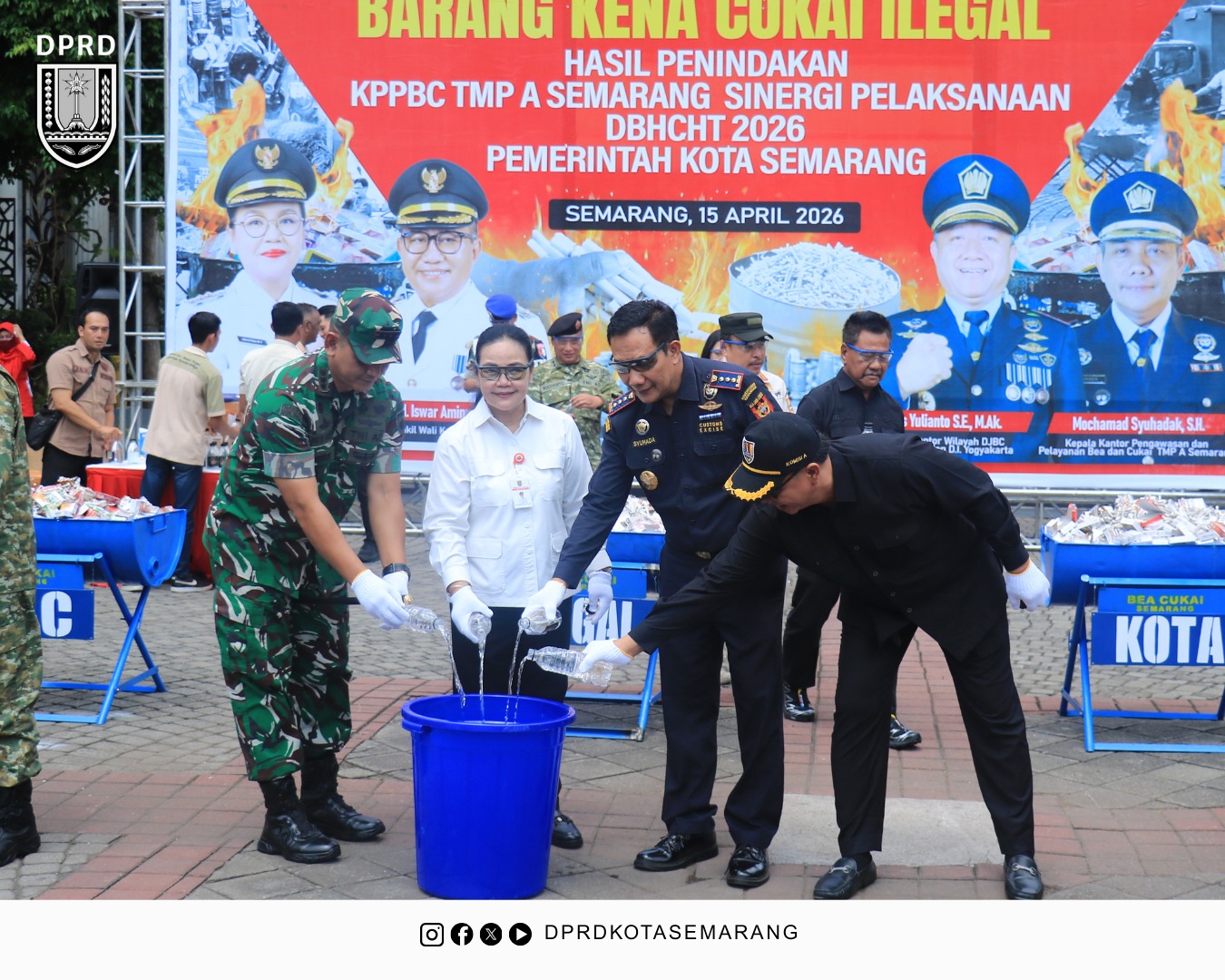 Image Berita Pemusnahan Barang Kena Cukai BKC ilegal 2